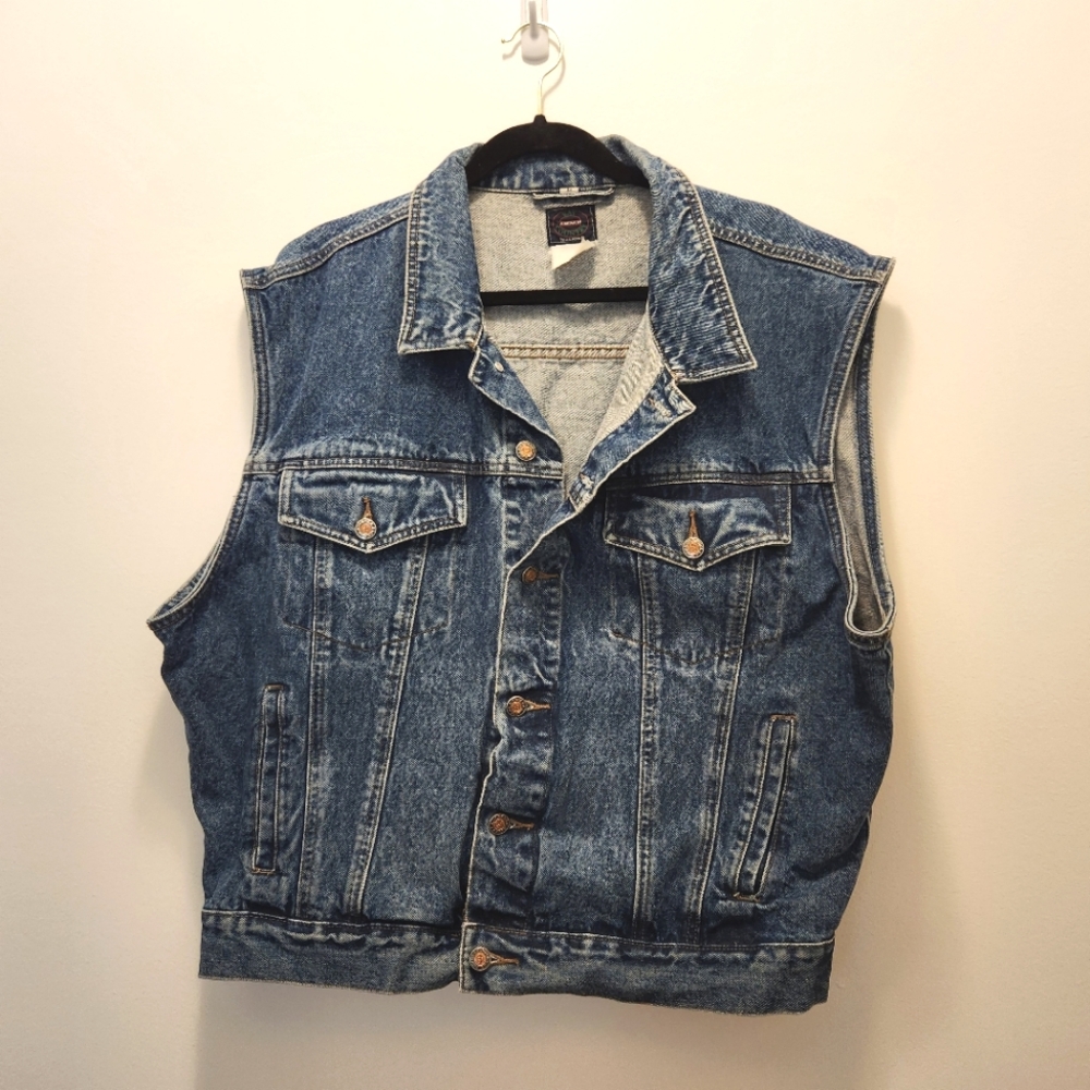Vintage Jean Vest